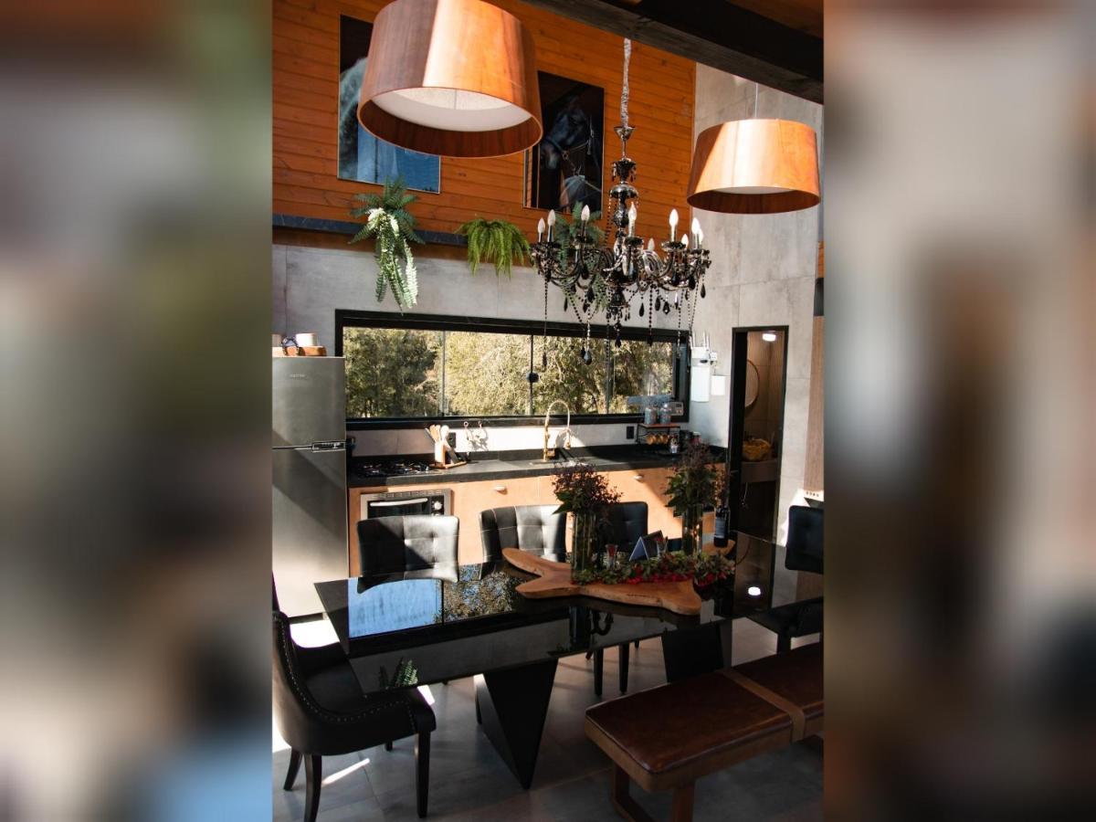 Cabana Horses La Contemporanea Proximo A Cidade E Vista Ponto Turistico Pedra Morro Do Campestre อูรูบิซิ ภายนอก รูปภาพ